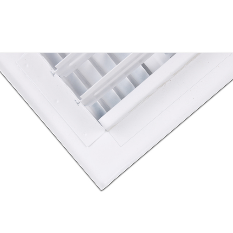 Supply Air Conditioner Aluminum Ceiling Return Double Deflection Layer Air Vent Grille with OBD Filter Optional