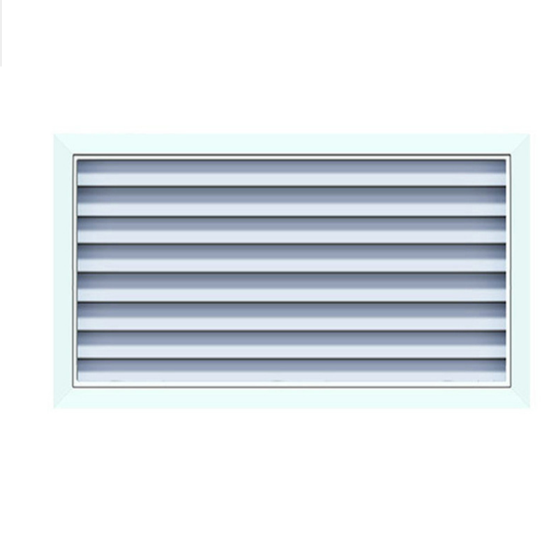 Outside Wall Weather Proof Aluminum Grilles Acoustic Louver