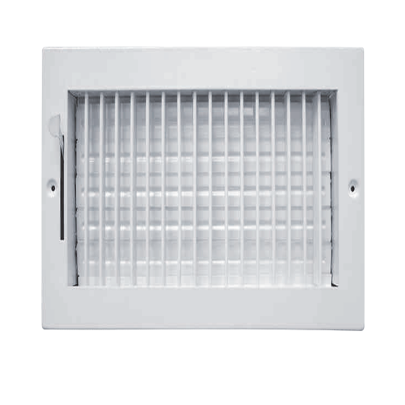 Supply Air Conditioner Aluminum Ceiling Return Double Deflection Layer Air Vent Grille with OBD Filter Optional