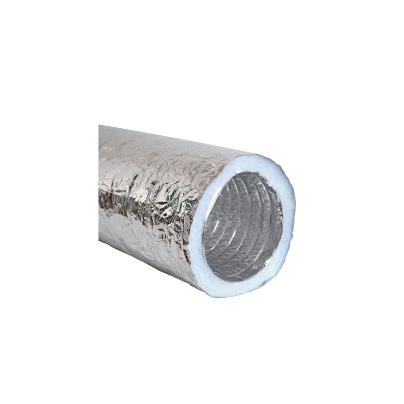 Aluminum Foil faced fiberglass duct HVAC flexible duct ventilating duct insulation types