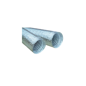 Aluminum Foil faced fiberglass duct HVAC flexible duct ventilating duct insulation types