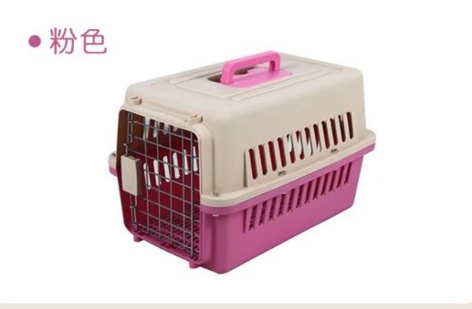 Hot Sale Homes for Pets Carrier Portable Out of Dog Cage Box Metal  Fashion Pet House Solid Picture Color Pet Crate