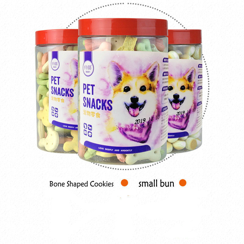 Wholesale Small Bun Dog Biscuits Hot Selling Bone Shape Bone Dog Snack High Quality Biscuits For Dog Treats