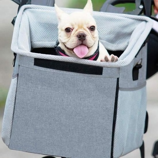 wholesale pet carrier bicycle basket bag pet carrier for dogs and cats multi-purpose dog carrier