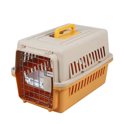 Hot Sale Homes for Pets Carrier Portable Out of Dog Cage Box Metal  Fashion Pet House Solid Picture Color Pet Crate