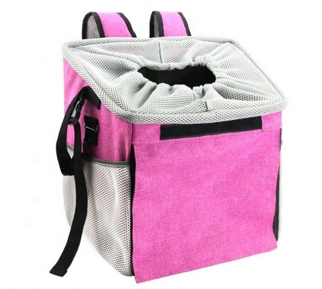 wholesale pet carrier bicycle basket bag pet carrier for dogs and cats multi-purpose dog carrier