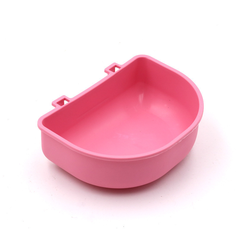 Hot Sale Crate Dog Bowl Removable Durable Water Food Feeder Bowls Cage Coop Cup for Cat Puppy Bird Pets