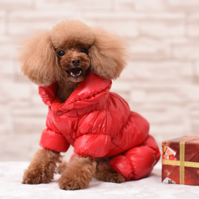 Winter Warm Thick Cotton Small Pet Dog Jackets Comfortable Pet Clothes