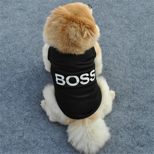 Factory Direct Pet Clothes Nice Polyester Thin Vest Breathable and Cool  Dog Pet Clothes  Pet Clothing Summer Shirt