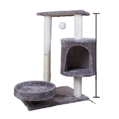 Hot Sale Pet Products for Kitten Sisal Katzen Scratch Post Cat Tree