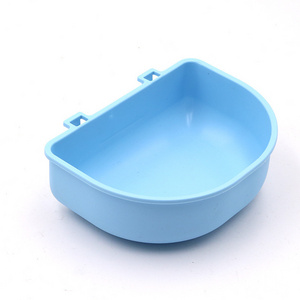 Hot Sale Crate Dog Bowl Removable Durable Water Food Feeder Bowls Cage Coop Cup for Cat Puppy Bird Pets