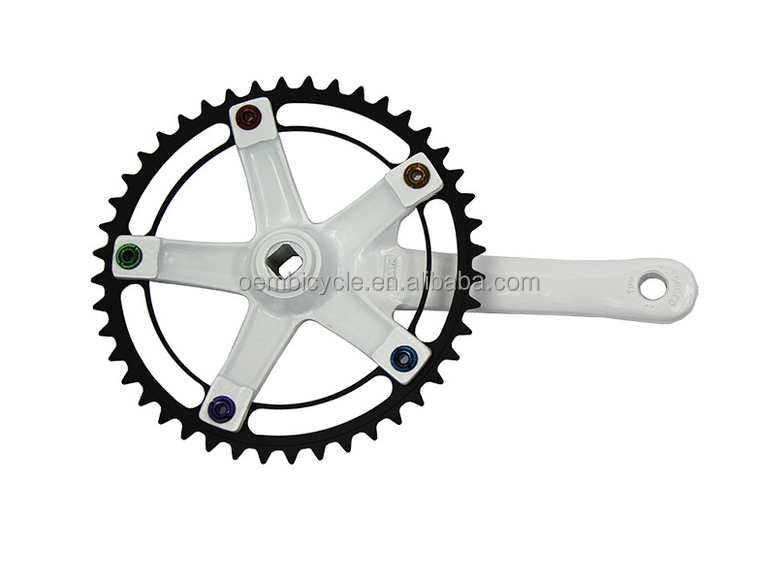 high quality single speed fixie bike crankset