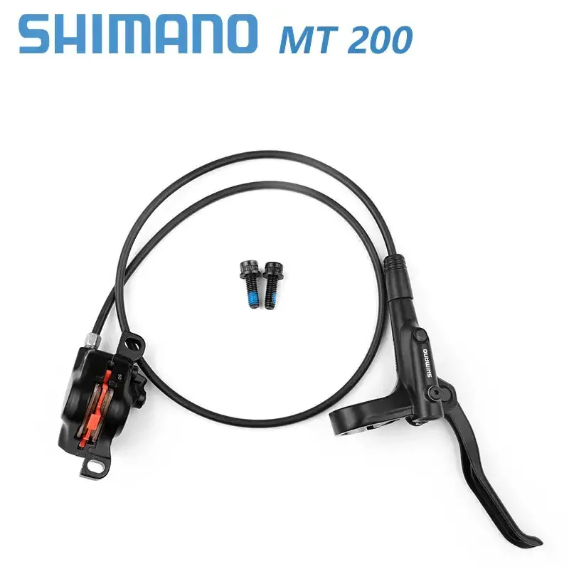 SHIMANO MT200 Brake MTB Hydraulic Oil Disc 4 Piston 800/1550mm Mountain Bike Brake Bicycle Parts