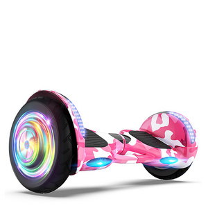 2022 New Design 10 Inch Children Electric Hoverboards LED Lights Hover Board