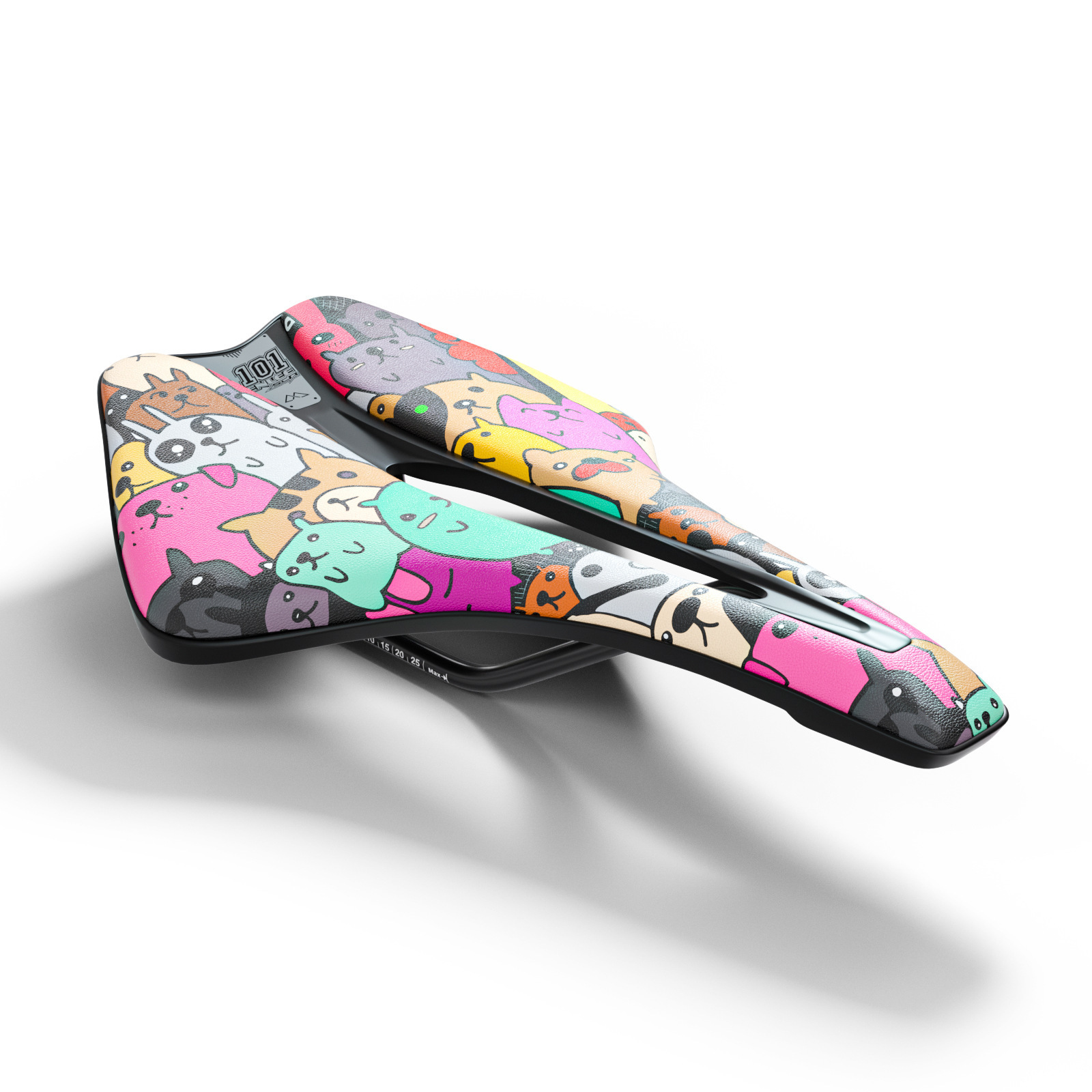 color printing Folding mountain bike seat cushion soft seat road bike saddle Personalized bike seat