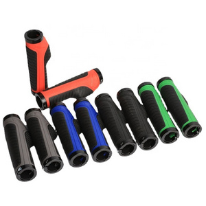 Riding accessories New two side lock bicycle grip MTB Bike Handle Bar Grips ergonomic lock handle set handle grip for mountain bicycle