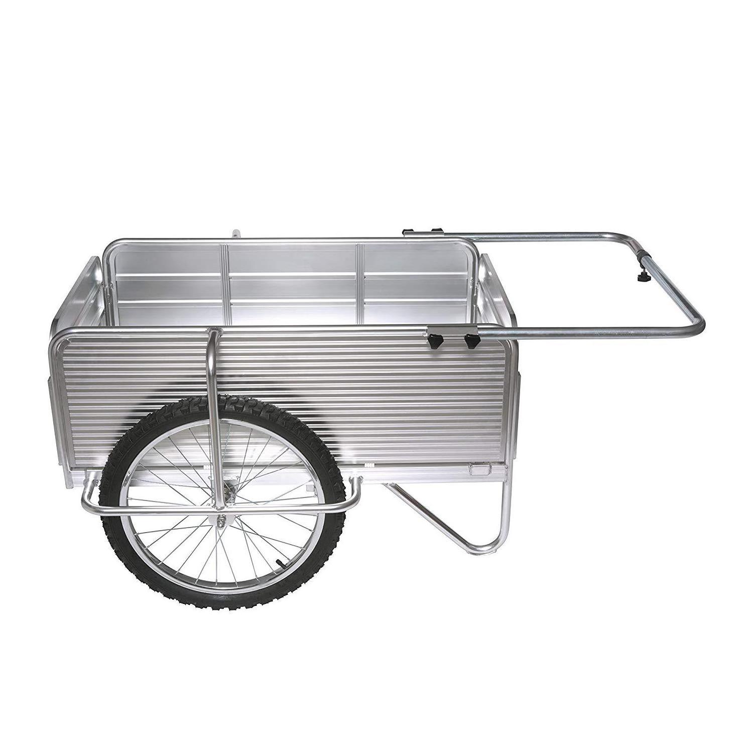 Bicycle aluminum trailer rear trailer  outdoor travel riding carrying dragging cargo pet trailer