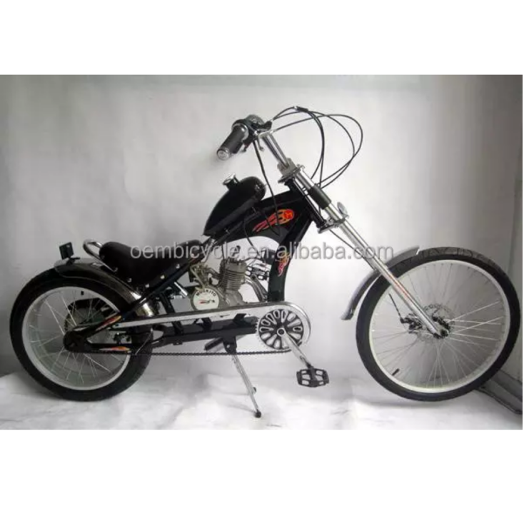 24inch 2 stroke 80cc disc brake chopper gas bicycles