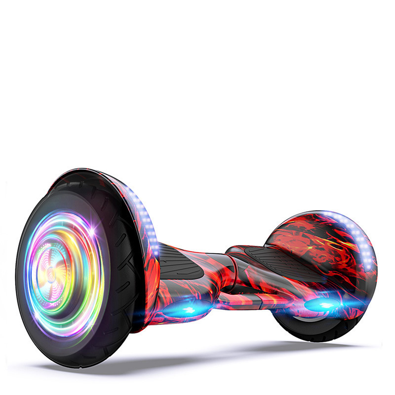 2022 New Design 10 Inch Children Electric Hoverboards LED Lights Hover Board