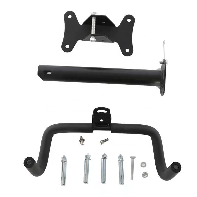 Mountain bike wall display rack retractable parking support repair table double hook accessories