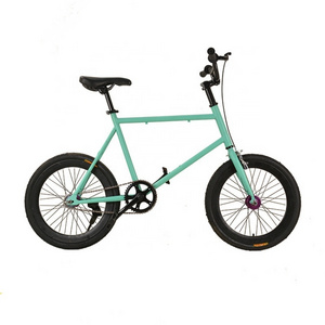 20-inch 120-168cm High Carbon Steel Fashion Mini Fixed Gear Bicycle