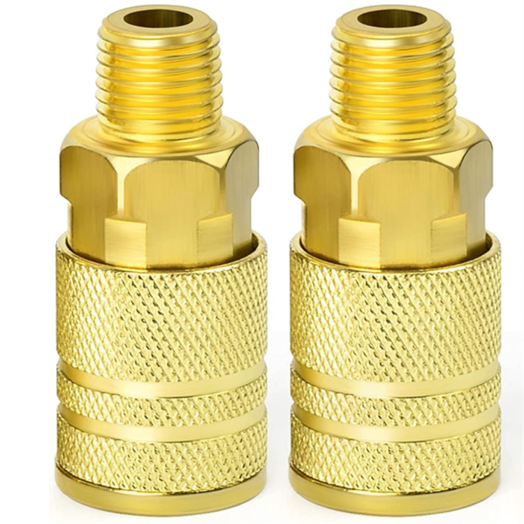 Wholesale brass 1/4 NPT Air Quick Connector Coupler Air Line Hose