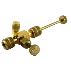 High quality Brass Dual Size valve core tool Schrader Valve Core Remover Installer For AC Tool