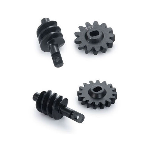 Nice price custom 12T Overdrive Differential Diff Worm Gear for RC Axial SCX24