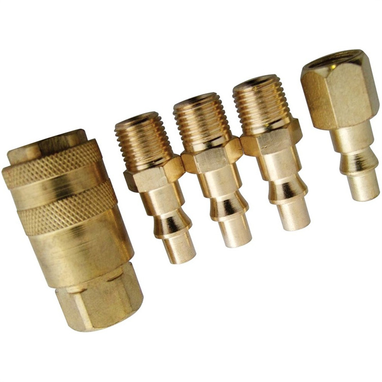 Wholesale brass 1/4 NPT Air Quick Connector Coupler Air Line Hose