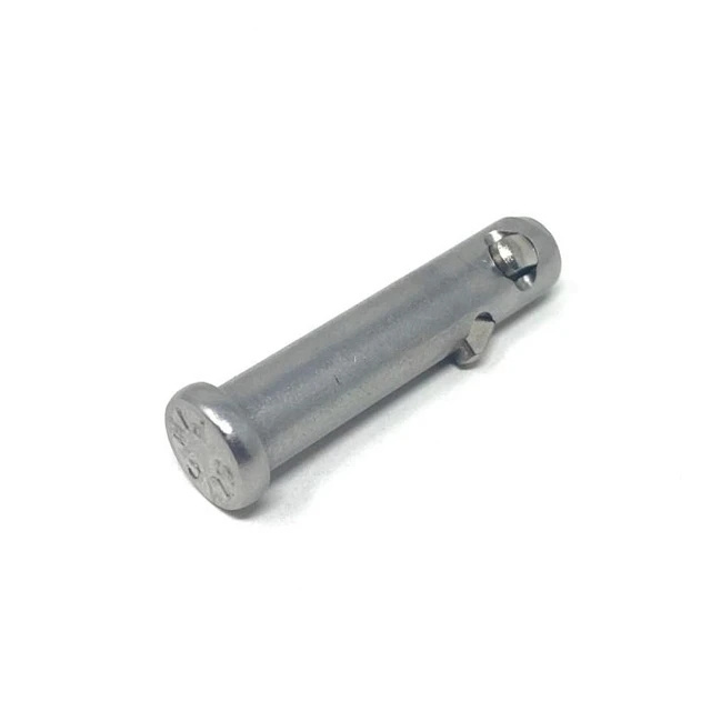 CNC Machining Custom Notch Stainless Steel Safety Plunger Pin with Wedge