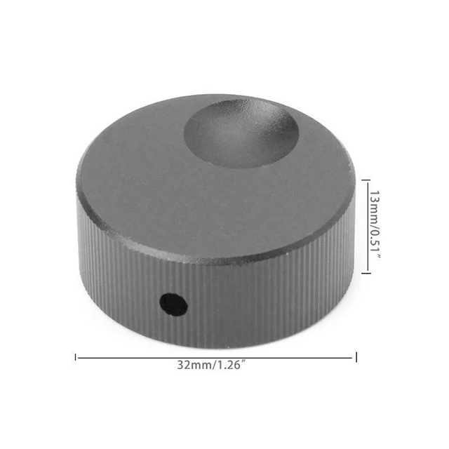 32*13 Potentiometer Knob Cap Aluminum Volume Control knob For Audio Amplifier