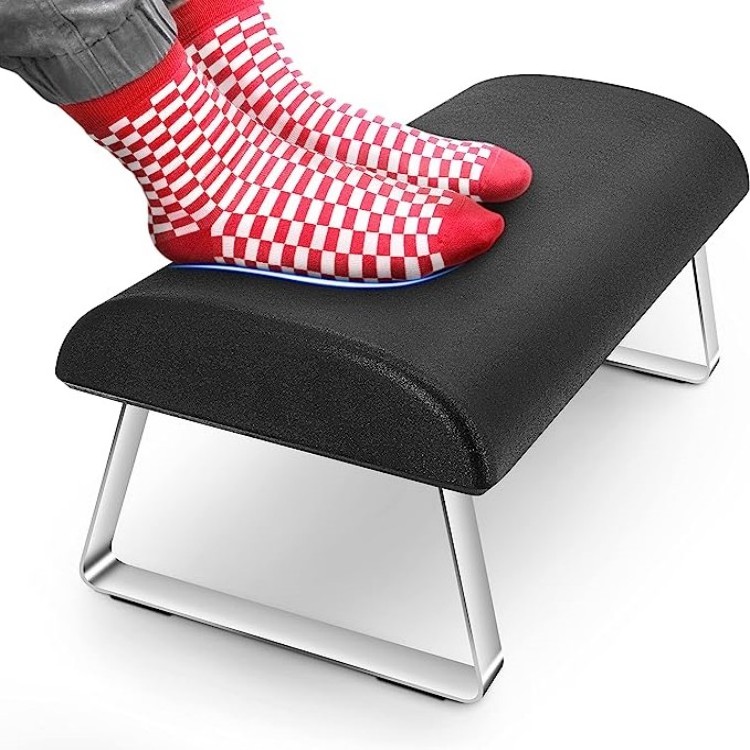 Non-Slip Design Office Footrest Sturdy Manicure Foot Rest For Salon Beauty Pedicure