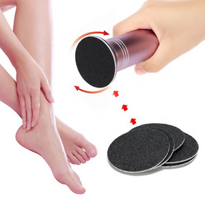 Stainless steel 1200 rpm pedcuire care tools electric manicure foot callus remover polisher