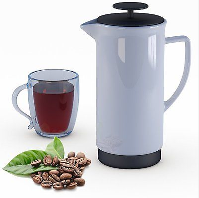 wholesale coffee tools Custom size White Ceramic French Coffee Press