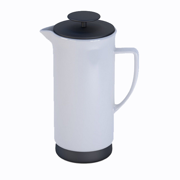 wholesale coffee tools Custom size White Ceramic French Coffee Press