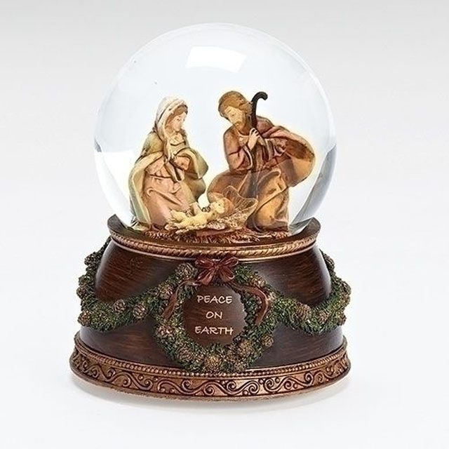 New Custom African American Nativity Water Globe