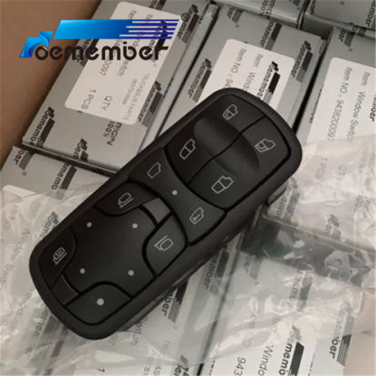 OE Member 9438200097 A9438200097 4.63416 Truck Power Window Regulator Switch Truck Window Lifter Switch for Mercedes