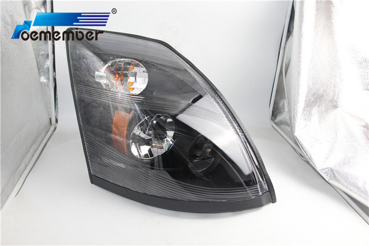 OE Member LED Head Lamp-L With 3 Bulbs Truck Body Parts Headlight 21019016044 S24873 For Volvo VNL American Truck Parts