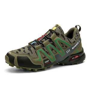 High Quality Rock Climbing Shoes Large Size Non-slip Lace Up Outdoor Sneakers Hiking Shoes