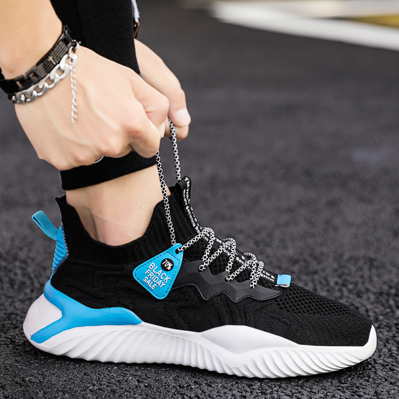 2023 OEM Cheap Price Factory Quality Breathable Lace Up Knit Tennis Mesh Running Jogging Shoes