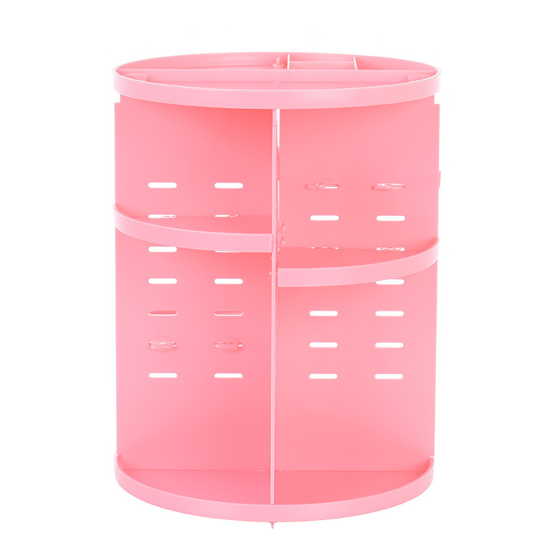 Multi-Function Cosmetic Organizer 360 Degree Rotating Makeup Organizer Display Case