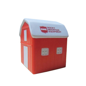 Cheap House Shaped Promotional PU stress ball