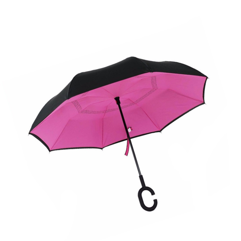 hot sale Full Color Printed umbrella Inverted Reverse Umbrella