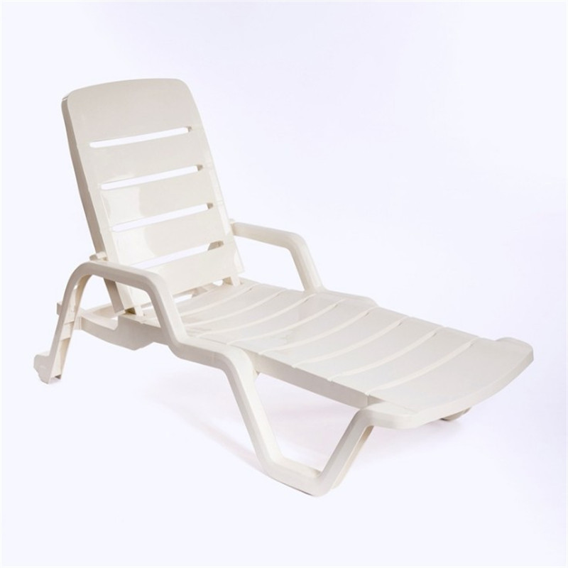 Unionpromo Foldable Plastic Beach Chair Luxury Beach Bed Sunbed