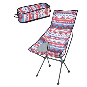 In Stock Lightweight Moon Chair Folding HighBack Camping Chair Portable Outdoor Beach Chair