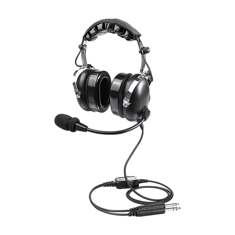 Noise Cancelling Headset for Pilot Training Club Aviation Pilot Headset Headphone