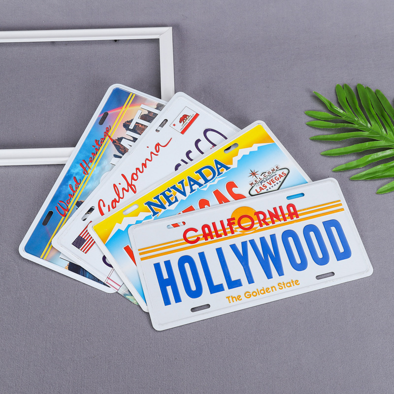 Wholesale License Plates Clear Acrylic License Plate Frame Electric Car Number Plate