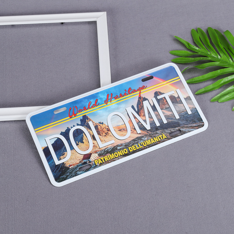 Wholesale License Plates Clear Acrylic License Plate Frame Electric Car Number Plate