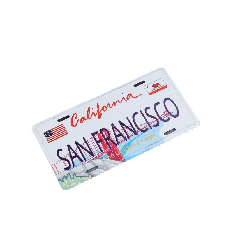 Wholesale License Plates Clear Acrylic License Plate Frame Electric Car Number Plate