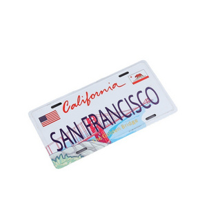 Wholesale License Plates Clear Acrylic License Plate Frame Electric Car Number Plate